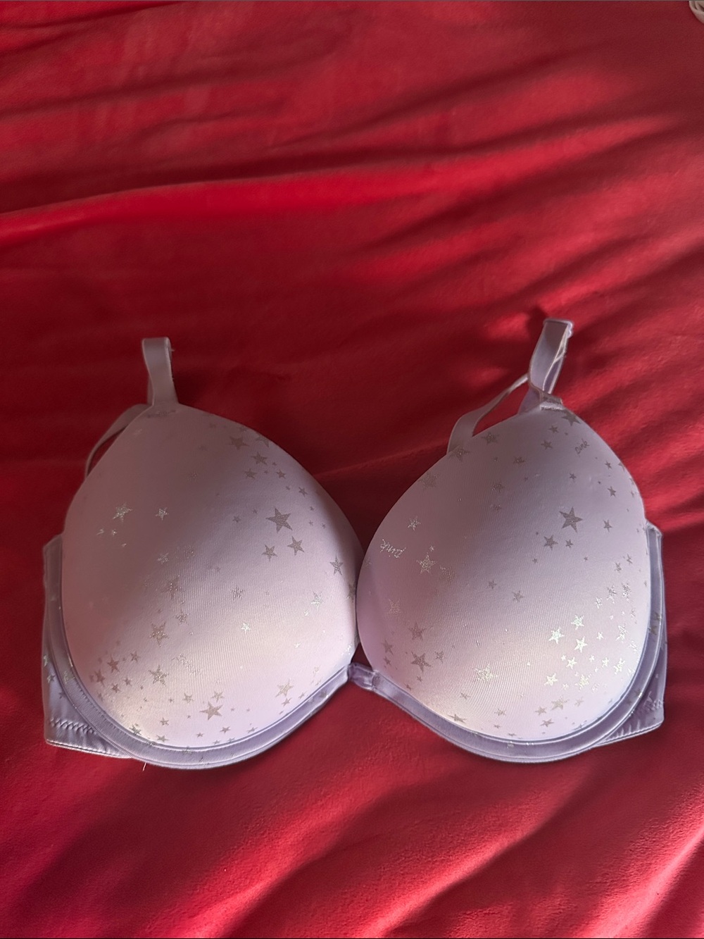 Victoria Secret PINK lilac stars bra